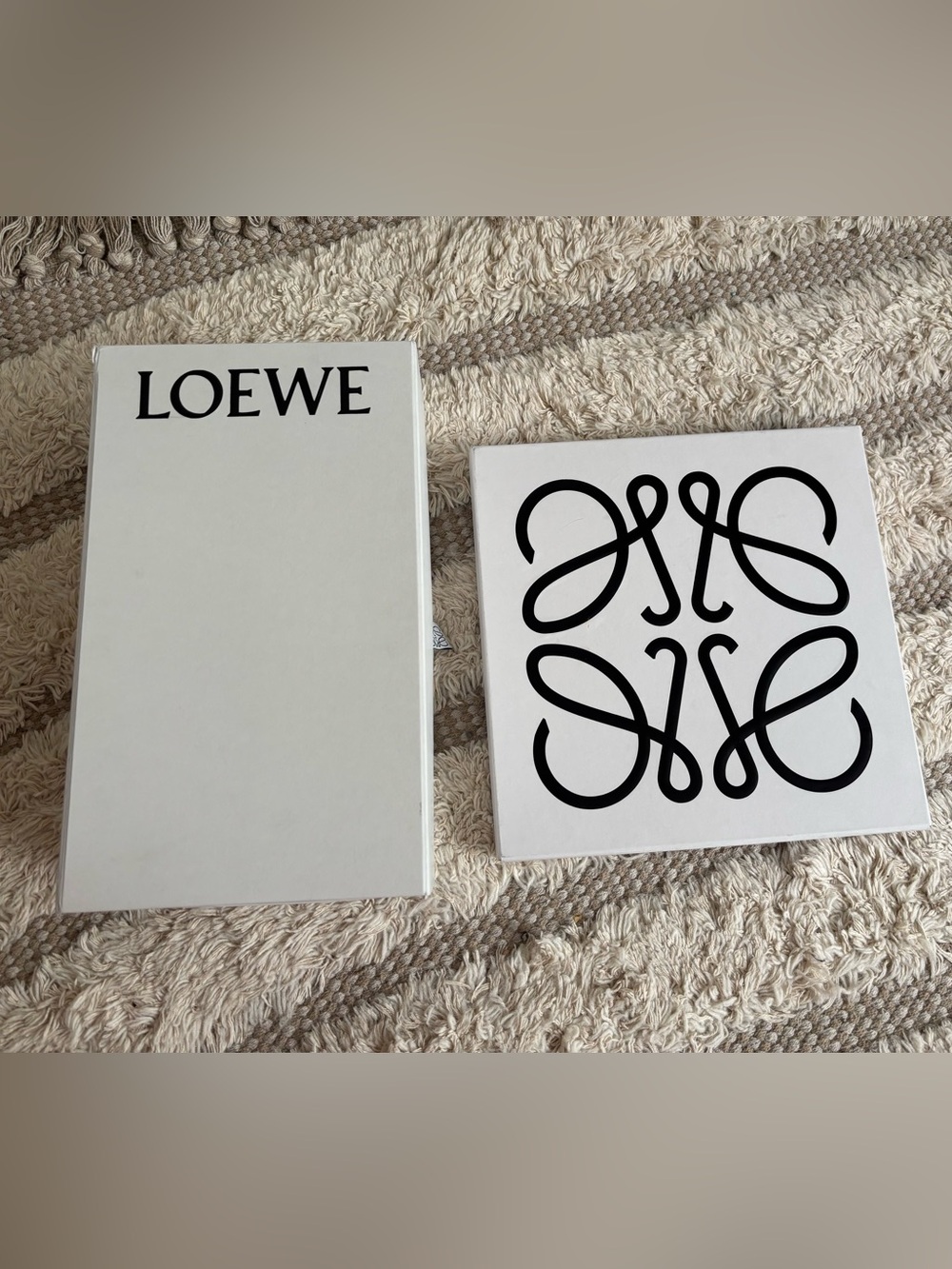 Loewe Empty Shoe Box & Accessory Box